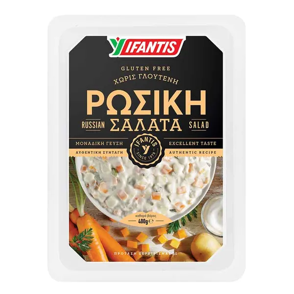 Ρώσικη Σαλάτα IFANTIS Χωρίς γλουτένη 400g