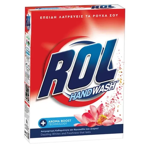 ROL Απορρυπαντικό Ρούχων σε Σκόνη για Πλύσιμο στο Χέρι 380gr