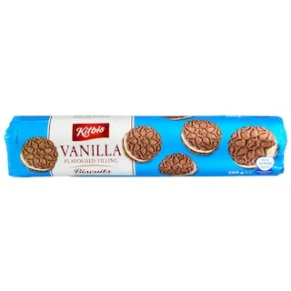 KITBIS Μπισκότα Γεμιστά Βανίλια 200g