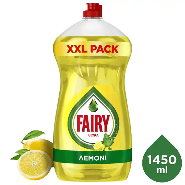 Fairy Ultra Υγρό Πιάτων 1,45L