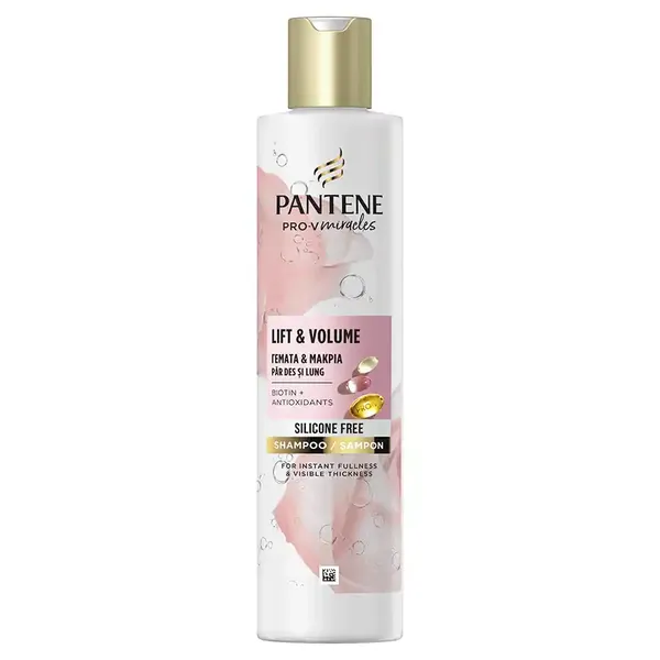 Pantene Pro-V Miracles Σαμπουάν Rose Water Lift & Volume 250ml.