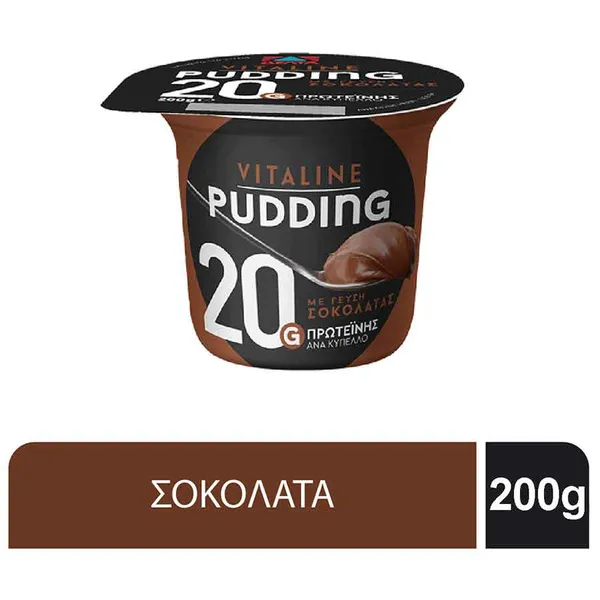 Πουτίγκα ΔΕΛΤΑ Vitaline σοκολάτα 200γρ.