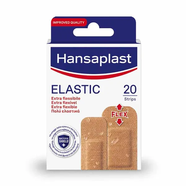 Hansaplast Elastic Επιθέματα Αδιάβροχα 20τεμ.