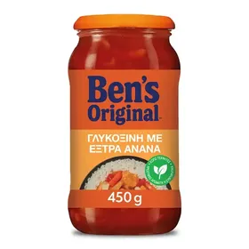 BEN'S ORIGINAL Σάλτσα Γλυκόξινη έξτρα ανανάς 450 γρ.