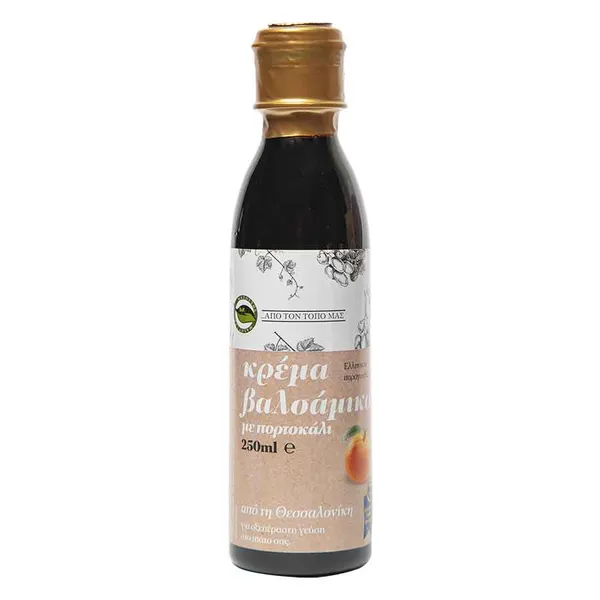 Μασούτης Από Τον Τόπο Μας Κρέμα Balsamico Πορτοκάλι 250ml.