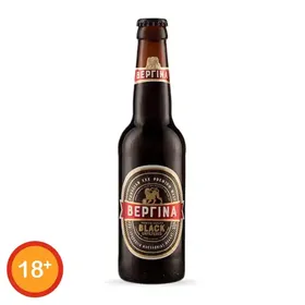 Μπίρα ΒΕΡΓΙΝΑ black 330ml (επιστρεφόμενη φιάλη)