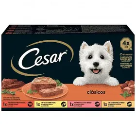 Cesar Special Adult Γαλοπούλα & Μοσχάρι Για Σκύλους 4x150gr