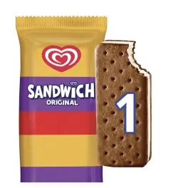 Algida Παγωτό Sandwich Βανίλια 100ml