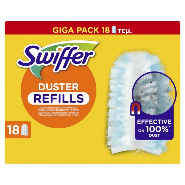 Duster Φτερά Ξεσκονίσματος Ανταλλακτικά Giga Pack 18τεμ.
