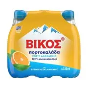 ΒΙΚΟΣ Πορτοκαλάδα Χωρίς Ανθρακικό 6Χ330ml