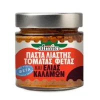 Πάστα λιαστής τομάτας, φέτας και ελιάς Καλαμών, Almito 190g