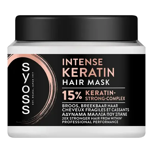 Syoss Μάσκα Μαλλιών Intense Keratin 400ml