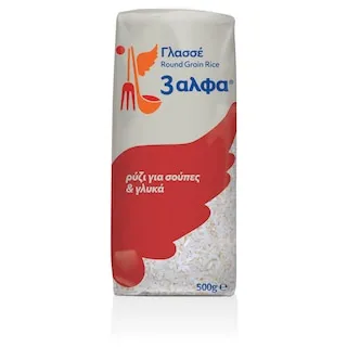 3Α Ρύζι Γλασσέ Ελληνικό 500 gr