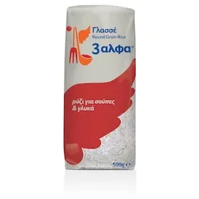 3Α Ρύζι Γλασσέ Ελληνικό 500 gr
