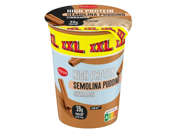 High Protein πουτίγκα σιμιγδάλι