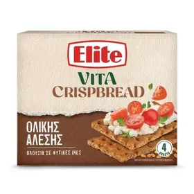 Όλες οι φρυγανιές crispbread (Η τιμή αφορά τις ολικής άλεσης 265gr)