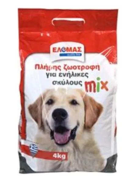 ξηρά τροφή σκύλου mix 4kg