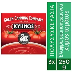 ΚΥΚΝΟΣ Τομάτα Πασσάτα 3x250g