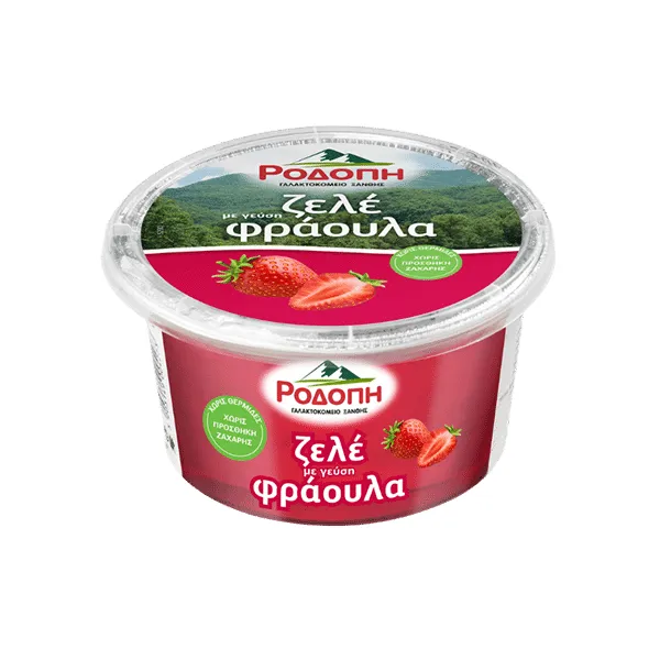 ζελέ χωρίς ζάχαρη 160γρ φράουλα / κεράσι