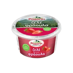ζελέ χωρίς ζάχαρη 160γρ φράουλα / κεράσι