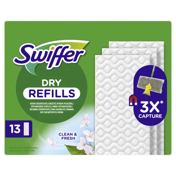 SWIFFER Ανταλλακτικά Πανάκια Fresh 13τεμ