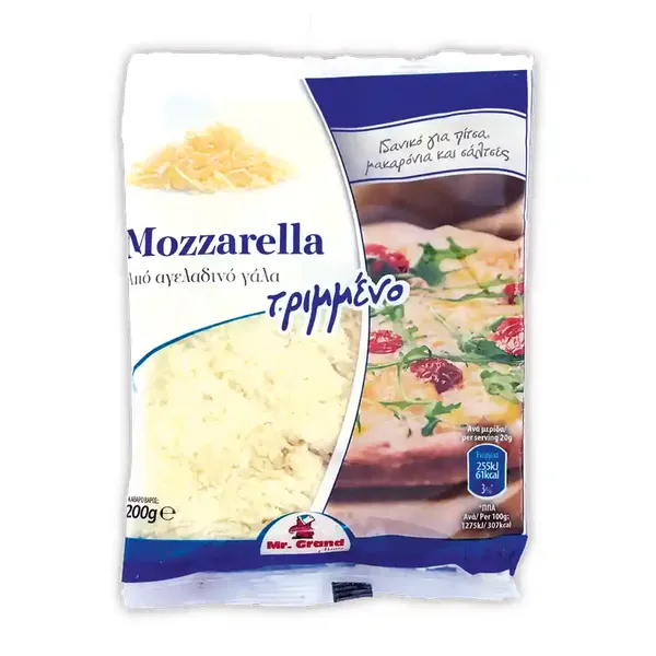 MrGrand Mozzarella Τριμμένη 200γρ.
