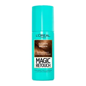 Spray Προσωρινής Κάλυψης Λευκών Golden Brown Magic...