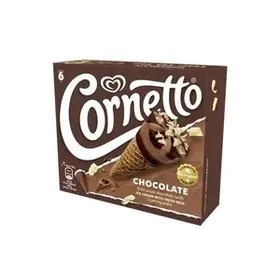 CORNETTO Χωνάκι Σοκολάτα 6x60gr