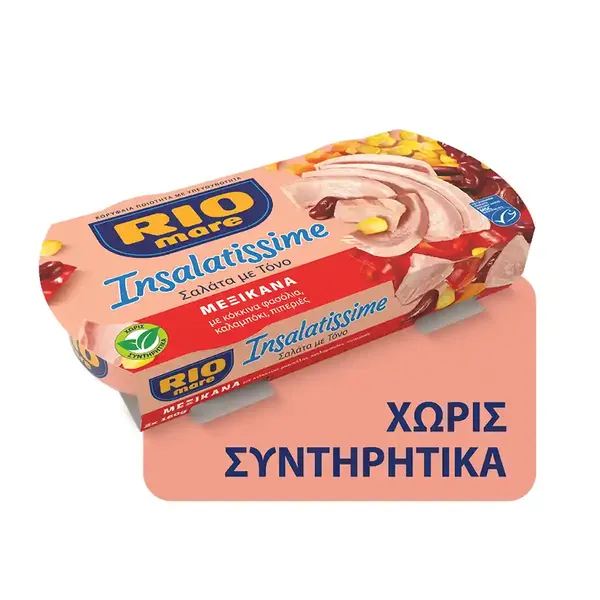 Rio Mare Insalatissime Πολυσαλάτα Mexicana 2x160γρ.