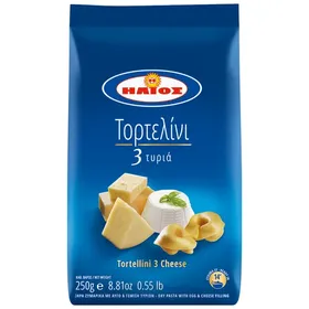 Τορτελίνα με 3 τυριά 250gr