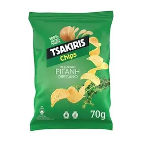 ΤΣΑΚΙΡΗΣ Τσιπς Ρίγανη 70g