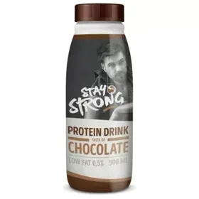STAY STRONG PROTEIN DRINK ΜΕ ΓΕΥΣΗ ΣΟΚΟΛΑΤΑ 500ML