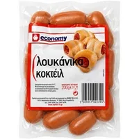 ECONOMY Λουκάνικα Κοκτέιλ 200γρ