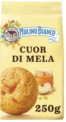 Μπισκότα γεμιστά με Μαρμελάδα Μήλου, Mulino Bianco 250g
