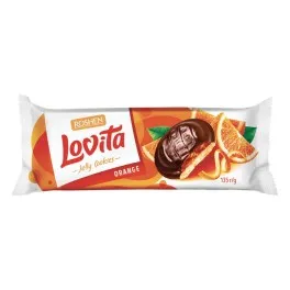 Jelly cookies ROSHEN lovita strawberry, orange