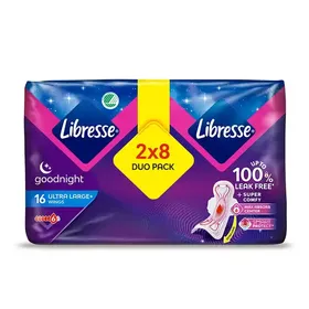 Libresse Σερβιέτες Ultra Night Wing Large+ 10τεμ.