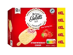 Παγωτό ξυλάκι φράουλα XXL 8x 100 ml