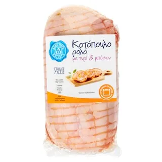 ΑΒ FRESH TO GO Ρολό Κοτόπουλο Γεμιστό Τυρί & Μπέϊκον Νωπό 1.2kg