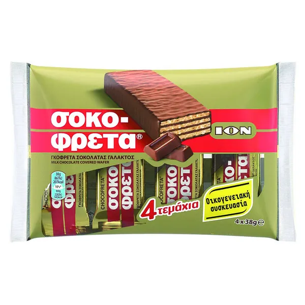 Όλες οι σοκοφρέτες ΙΟΝ 4x38gr