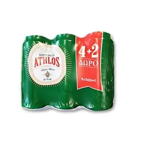 Μπύρα 6x500ml (4+2 δώρο)