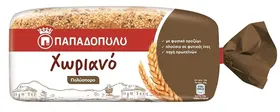 Ψωμί για Τοστ "Χωριανό" Πολύσπορο, Παπαδοπούλου (540 g)