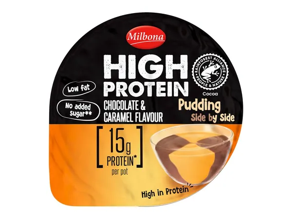 High Protein πουτίγκα Σοκολάτα & καραμέλα, Σοκολάτα & βανίλια