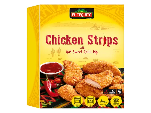 Chicken Strips με hot sweet chilli