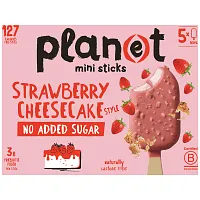 Plan(e)t Strawberry Cheesecake No Sugar 5τεμ 225gr 275ml