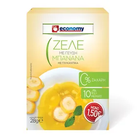 ζελέ μπανάνα 0%