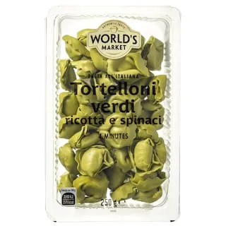 WORLD'S MARKET Τορτελίνια Γεμιστά με Ρικότα και Σπανάκι 250g