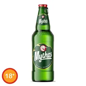 MYTHOS μπύρα φιάλη 500ml (περιεχόμενο)