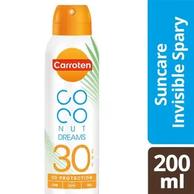 Coconut Dreams Αντηλιακό Ξηρό Mist Easy Spray SPF20