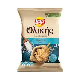 LAYS Τσιπς Ολικής Άλεσης Θαλασσινό Αλάτι 95g
