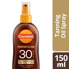 Carroten Body Oil Tan & Protect Σπρέι SPF30 150ml.